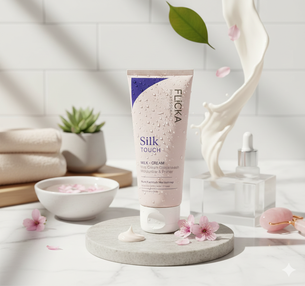 Flicka Silk Touch 3‑in‑1 Moisturizer & Primer
